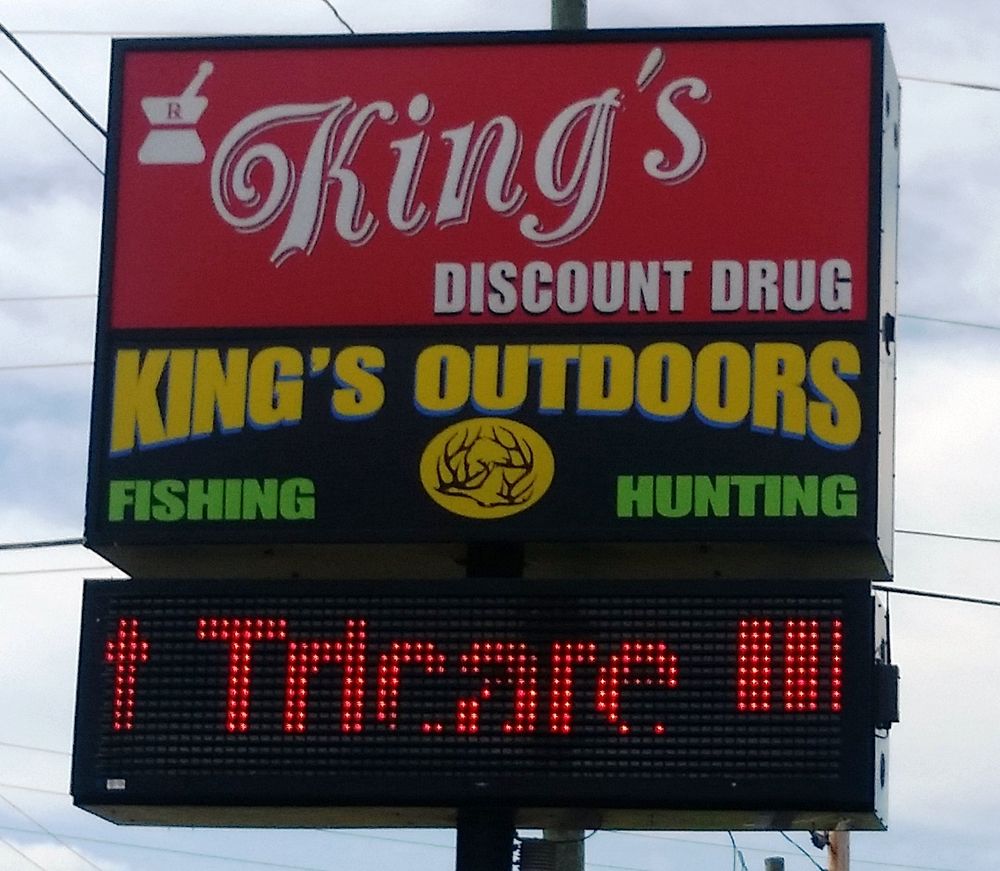 King’s Discount Drugs Drugstores 1242 Main St, Chipley, FL Phone
