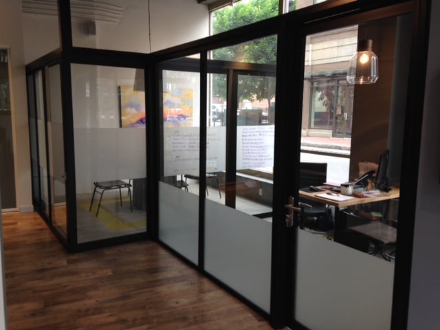 Connecting Open Air Office And Conference Room Combo Gl Photo Of The Sliding Door Company Boston Ma United States Connecting Open