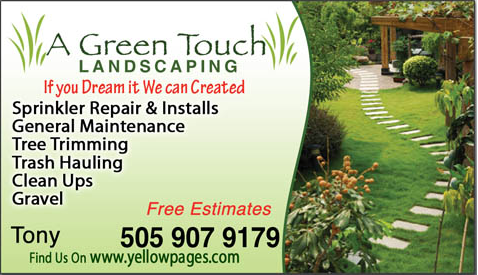 A Green Touch Landscaping FermÉ Paysagiste 339 Pennsylvania St Photo De A Green Touch Landscaping Albuquerque Nm États Unis