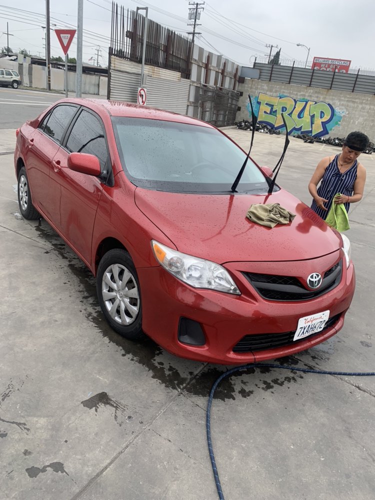 Steam car wash