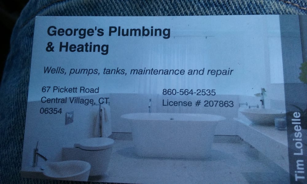 Plumbing & Heating Plumbing 61 Pickett Rd, Plainfield, CT