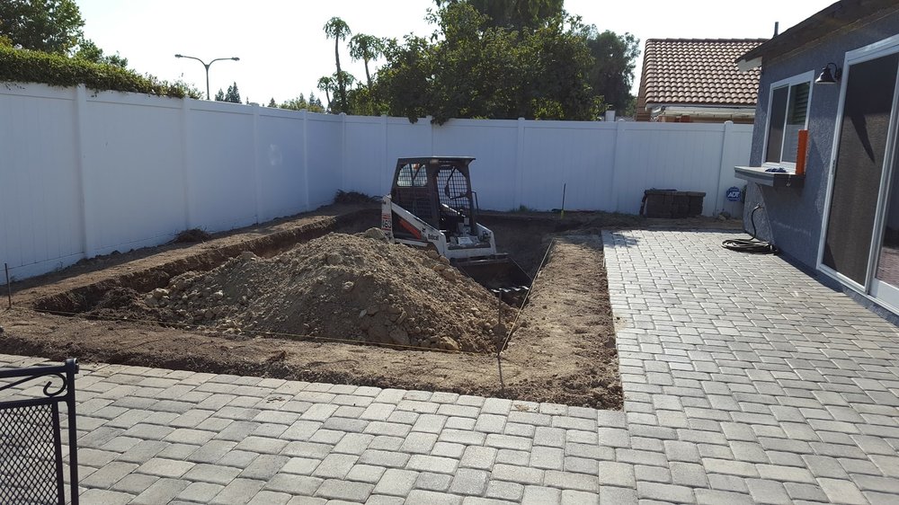 Amazing In Ground Vinyl Pool With Spa Yelp