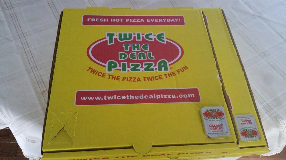 Twice the Deal Pizza