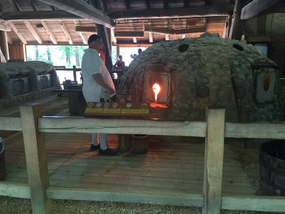 Jamestown Glasshouse Landmarks & Historical Buildings 1348 Colonial