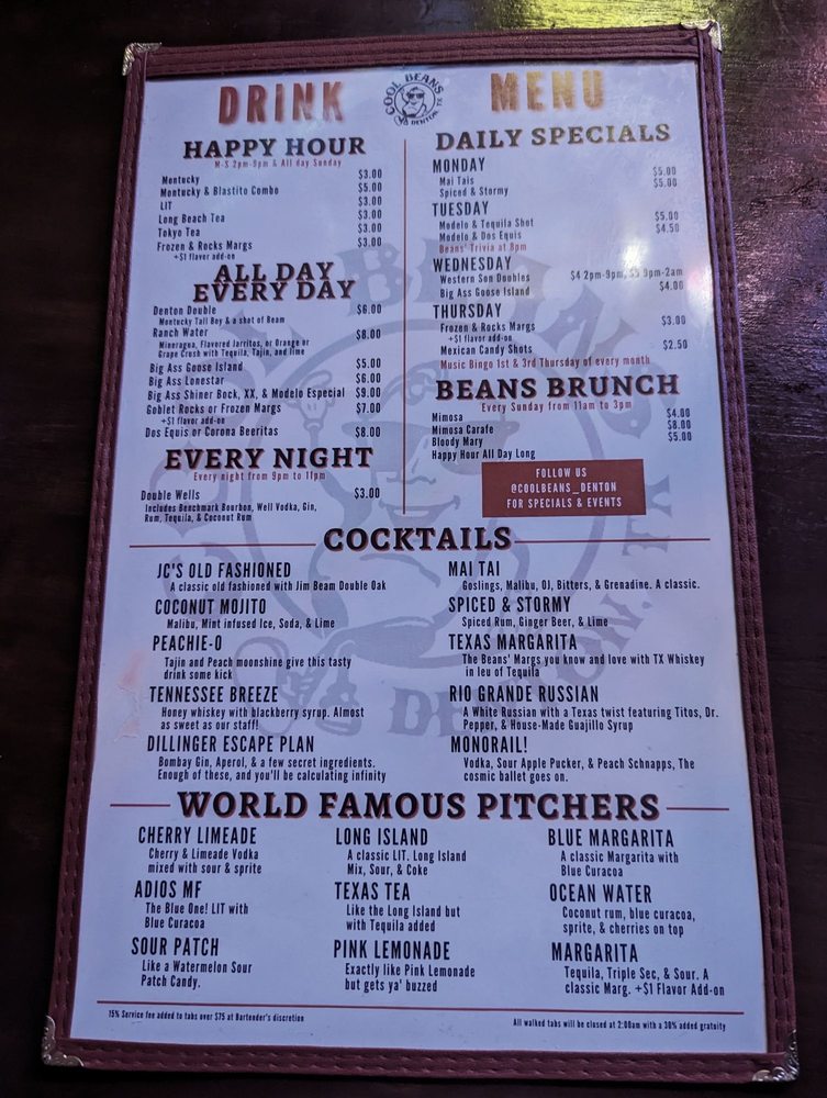 Cool Beans Bar & Grill