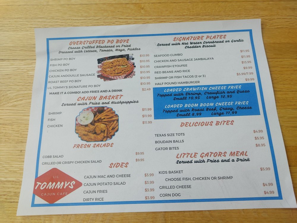 Lil Tommy’s Cajun Cafe Lil Tommy’s Cajun Cafe