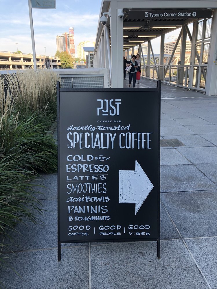 Dreaming Of Seeing This Sign Irl Right Now Yelp Photo Of Post Coffee Bar Vienna Va United States Dreaming Seeing