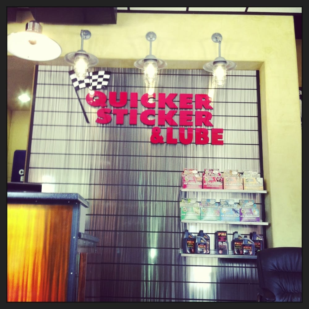 Quicker Sticker & Lube