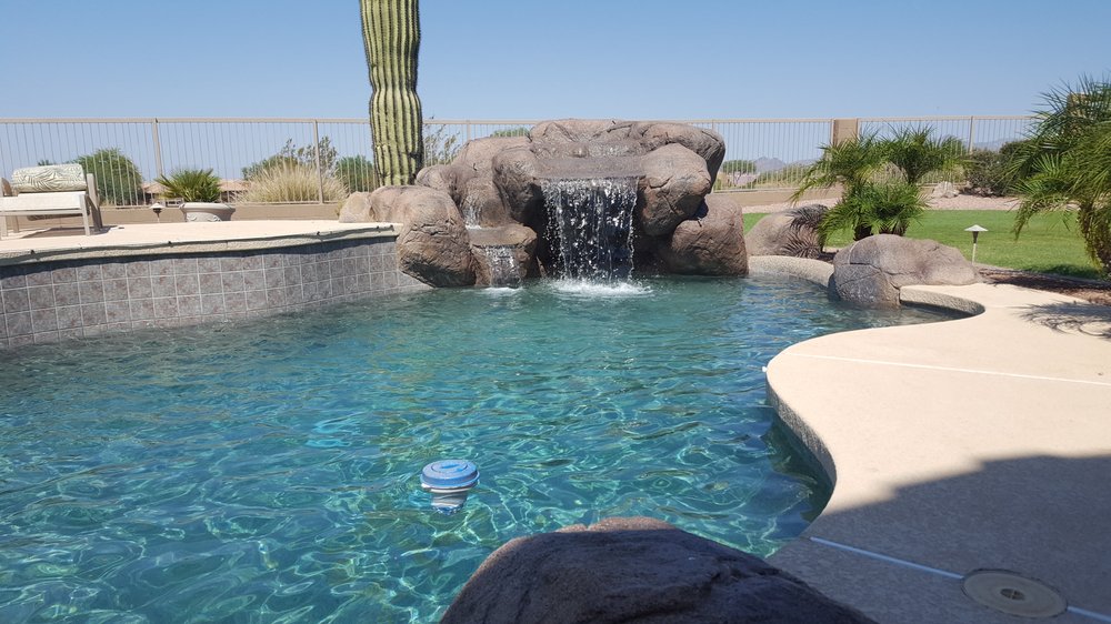 A+ Waterfall Masters 10 Photos Pool & Hot Tub Service Mesa, AZ
