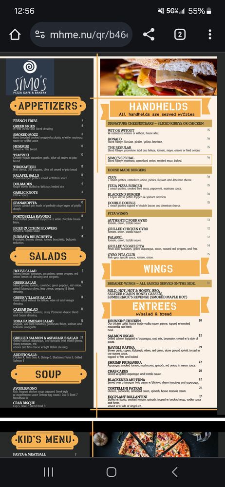 Simo's Pizza Cafe