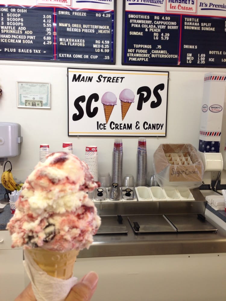 Scoops Ice Cream Ice Cream & Frozen Yogurt 217 W Main Street