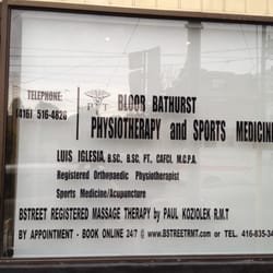 Bloor Bathurst Physiotherapy and Sports Medicine Centre