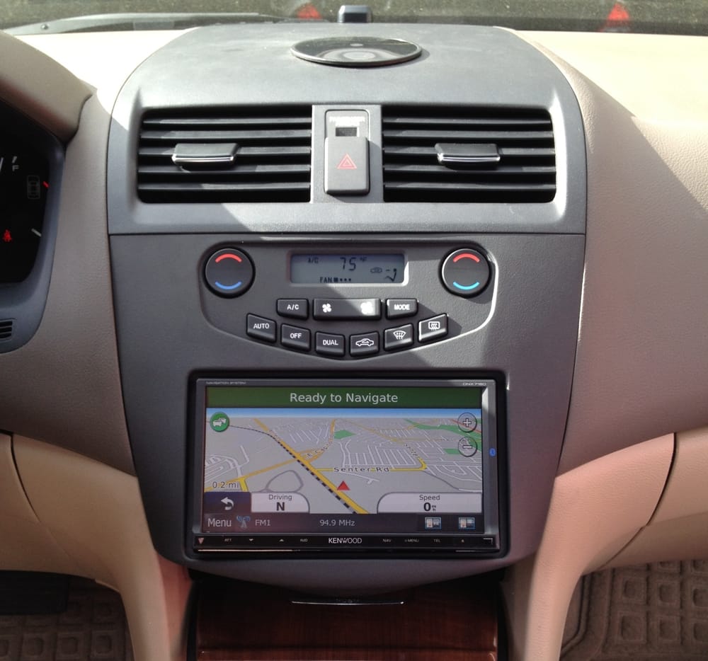 Honda Accord 2006 Add On Kenwood Nav System With Bluetooth And Ipod Photo Of Car Audio Cellular San Jose Ca United States Honda