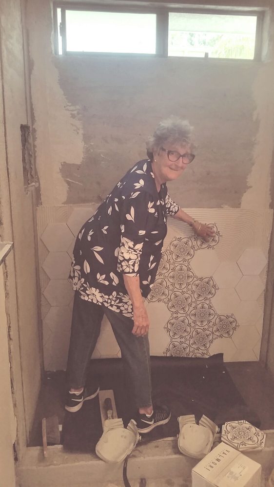 Me Homeowner Putting Some Tile Yelp Photo Of Tile Direct San Marcos Ca United States Me Homeowner