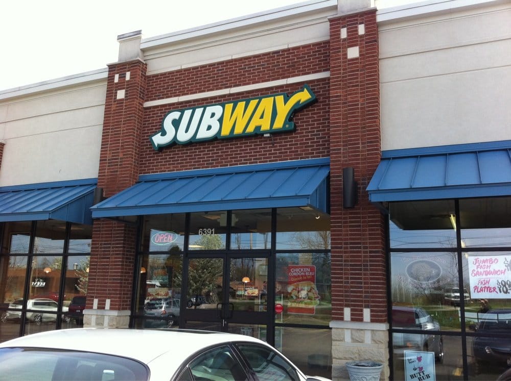 Subway Restaurants Sandwiches 6391 Bridgetown Road, Cincinnati, OH