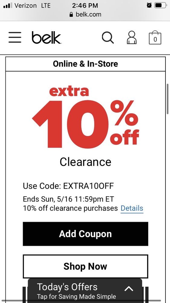 Belk Dept Store