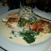 Photo of Blaue Grotte - Stegaurach, Bayern, Germany. 20/1/2005: My mom ordered the fish special (I wish I could remember what kind of fish it was)