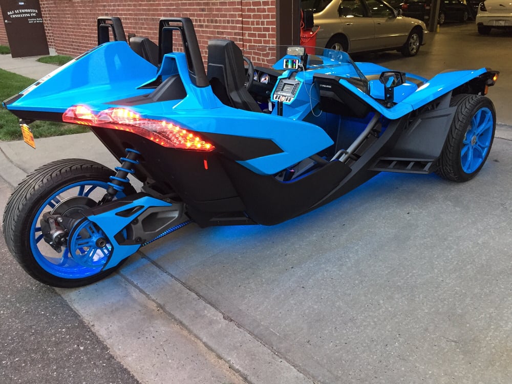Polaris Slingshot Interior