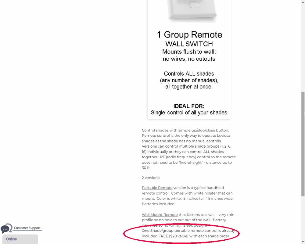 Leviosa Motor Shades