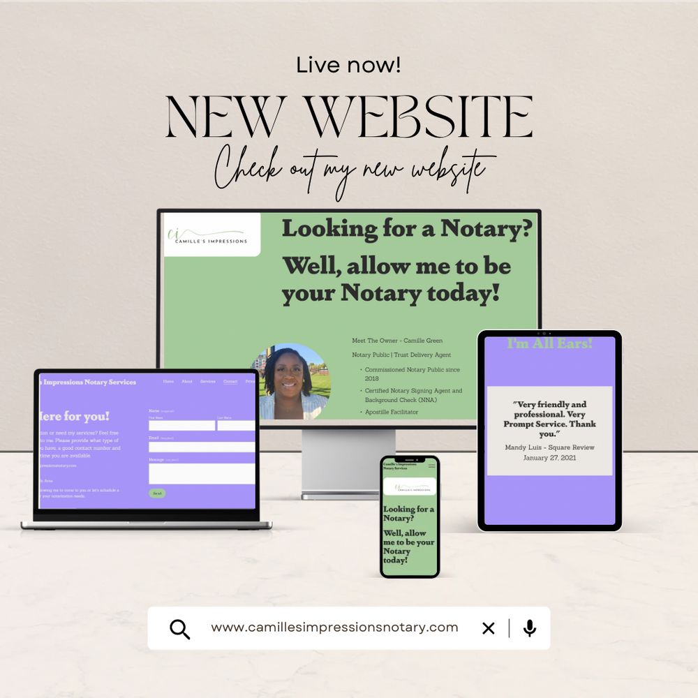 Camille’s Impressions Notary Services