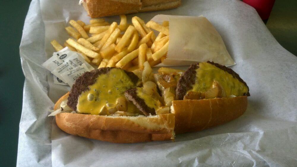 Cheeseburger sub Yelp