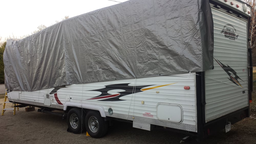 My new camper. Wish I went to look at it when it was ...