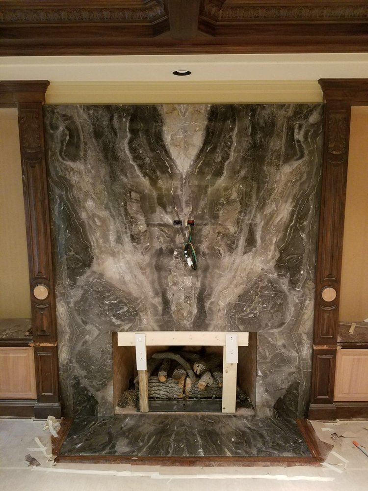 Petrafied Wood Stone Fireplace Yelp