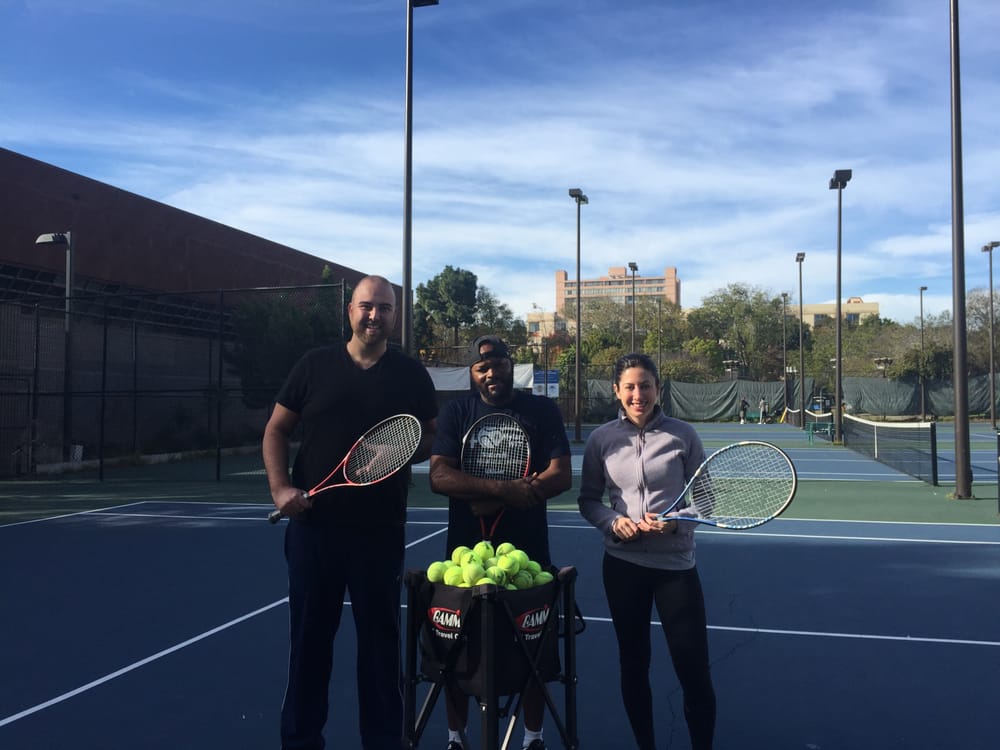 Photo of Tennis Lessons By Mcclain - San Francisco, CA, United States. Coach and Jarryd and angela