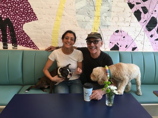 Photo of Boris & Horton - New York, NY, United States. Our bigger and better dog friendly seating!