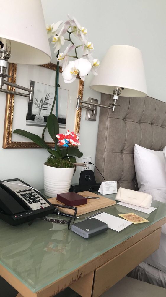 Cute Side Table Next To The Bed Yelp Photo Of Luxe Rodeo Hotel Drive Beverly Hills Ca United States Cute