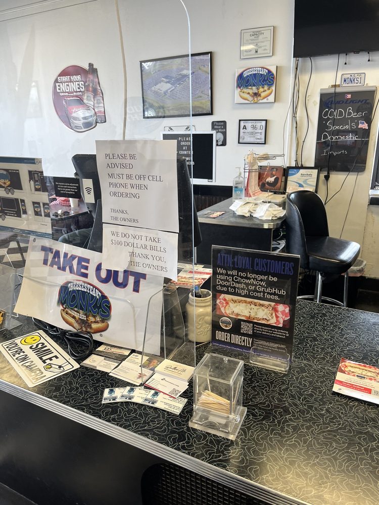 Monk's Cheesesteaks & Cheeseburgers