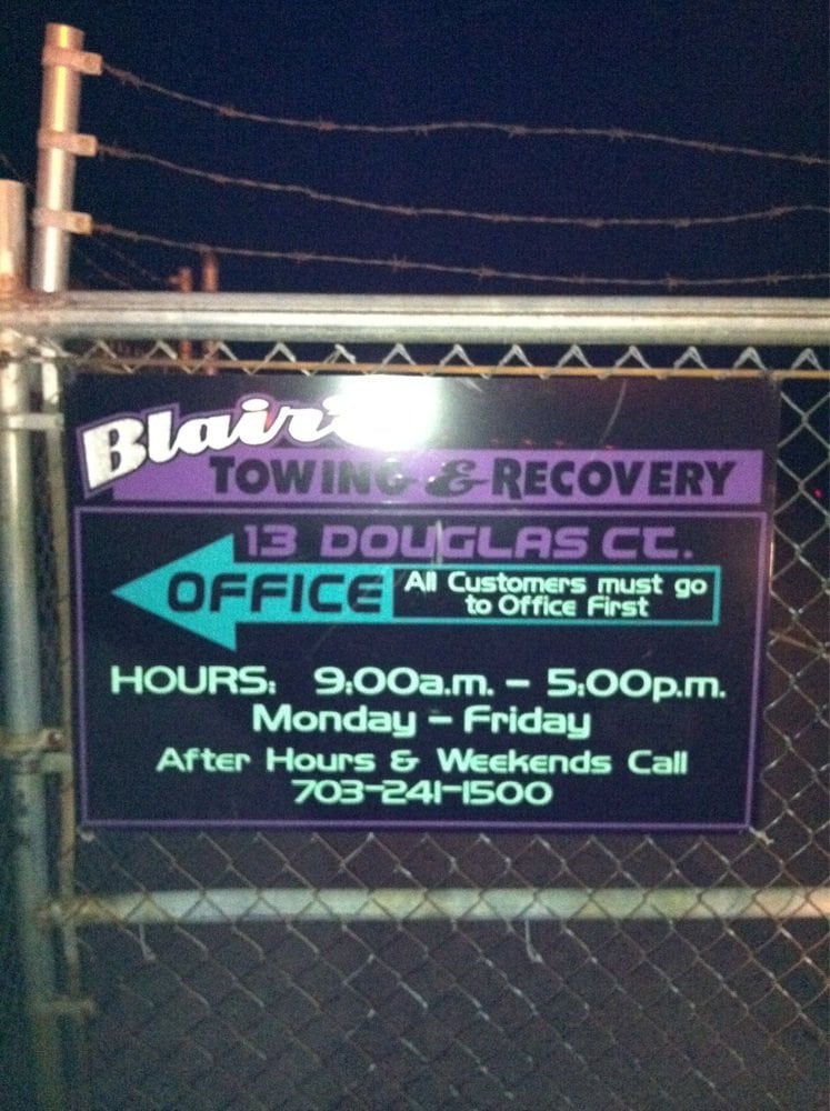Blair's Towing