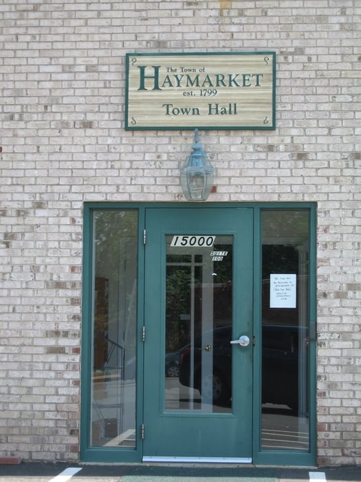The Town of Haymarket Town Hall Town Hall 15000 Washington St, Haymarket, VA Phone
