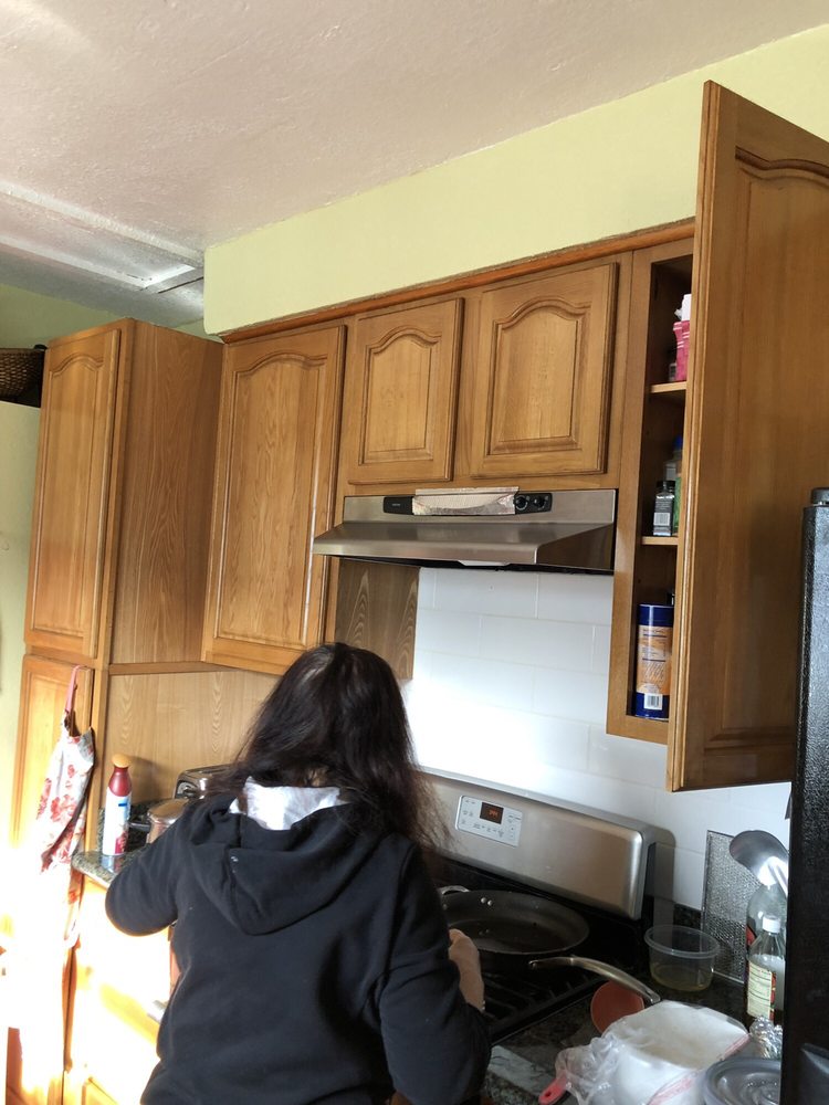 Kitchen Cabinets To Be Painted White Sand Etc Yelp