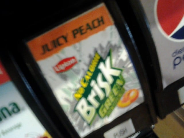 Yep Brisk Iced Tea Is Associated With Lipton Sure It S Not Photo Of Round Table Camarillo Ca United States Yep Brisk