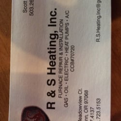 R S Heating Cooling 11 Reviews Air Conditioning Photo Of R S Heating Cooling West Linn Or United States