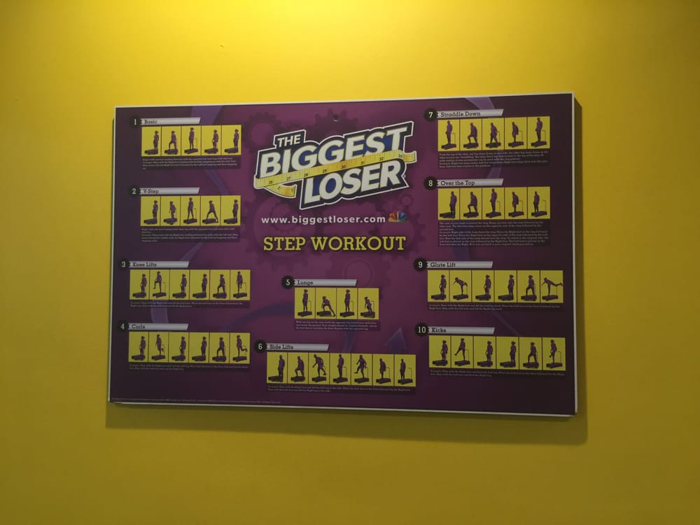 Biggest Loser Step Workout Poster EOUA Blog Biggest Loser Step Workout Poster EOUA Blog