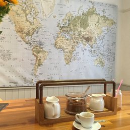 Dublin Barista School － Dublin, 愛爾蘭的相片。World map!