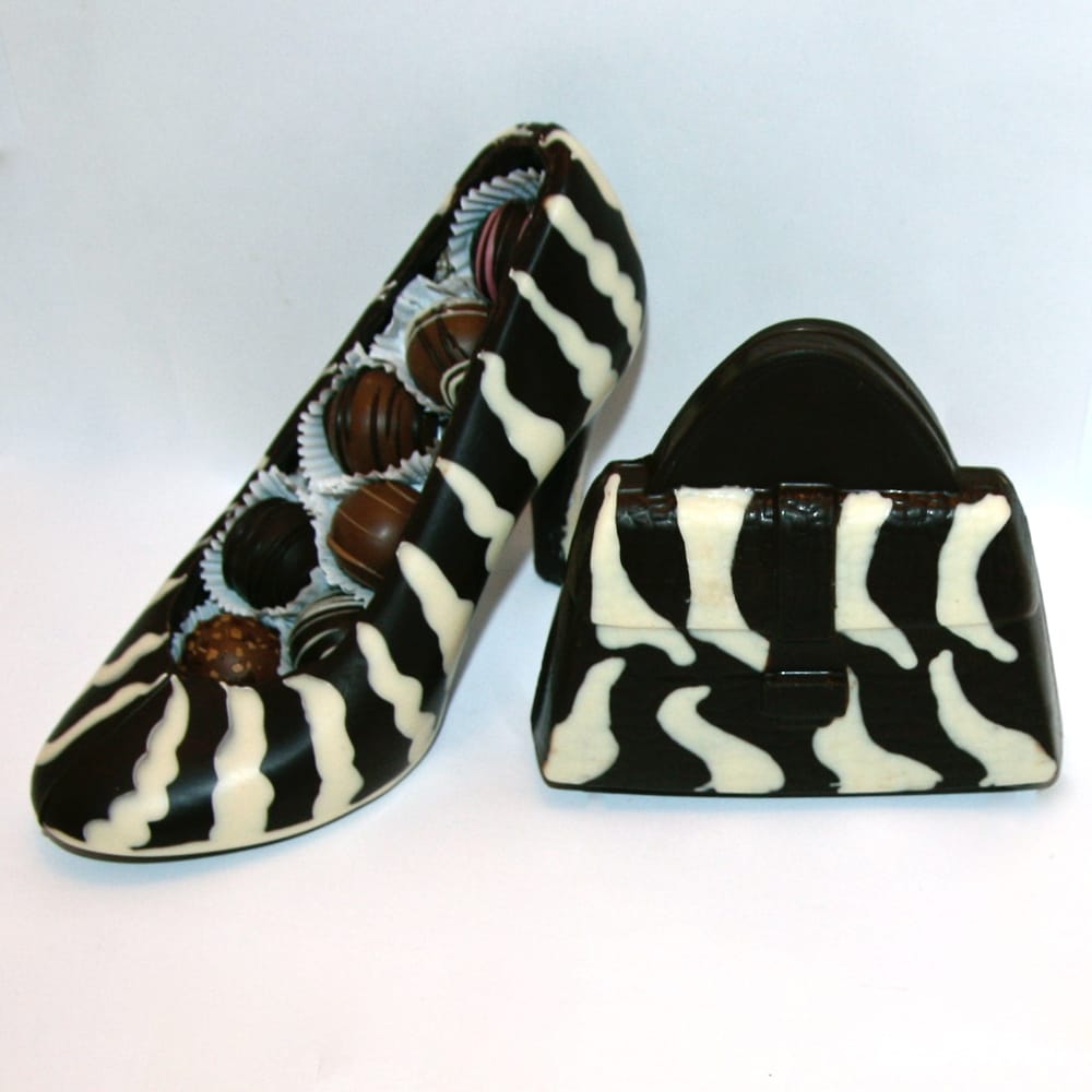 chocolate high heel shoe zebra print chocolate high heel shoe and handbag yelp chocolate high heel shoe zebra print chocolate high heel shoe and handbag yelp
