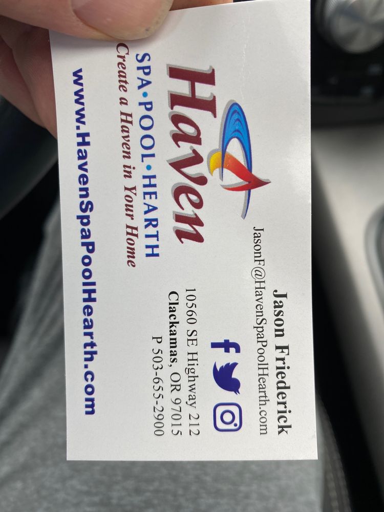 Haven Spa Pool & Hearth