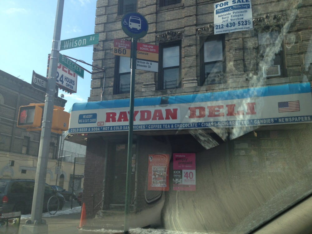 Raydan Deli Delis 276 Wilson Ave, Bushwick, Bushwick, NY