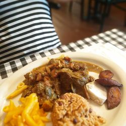 Photo of Gladys' Cafe - Charlotte Amalie, Virgin Islands, U.S. Virgin Islands. Curry goat lunch also to die for
