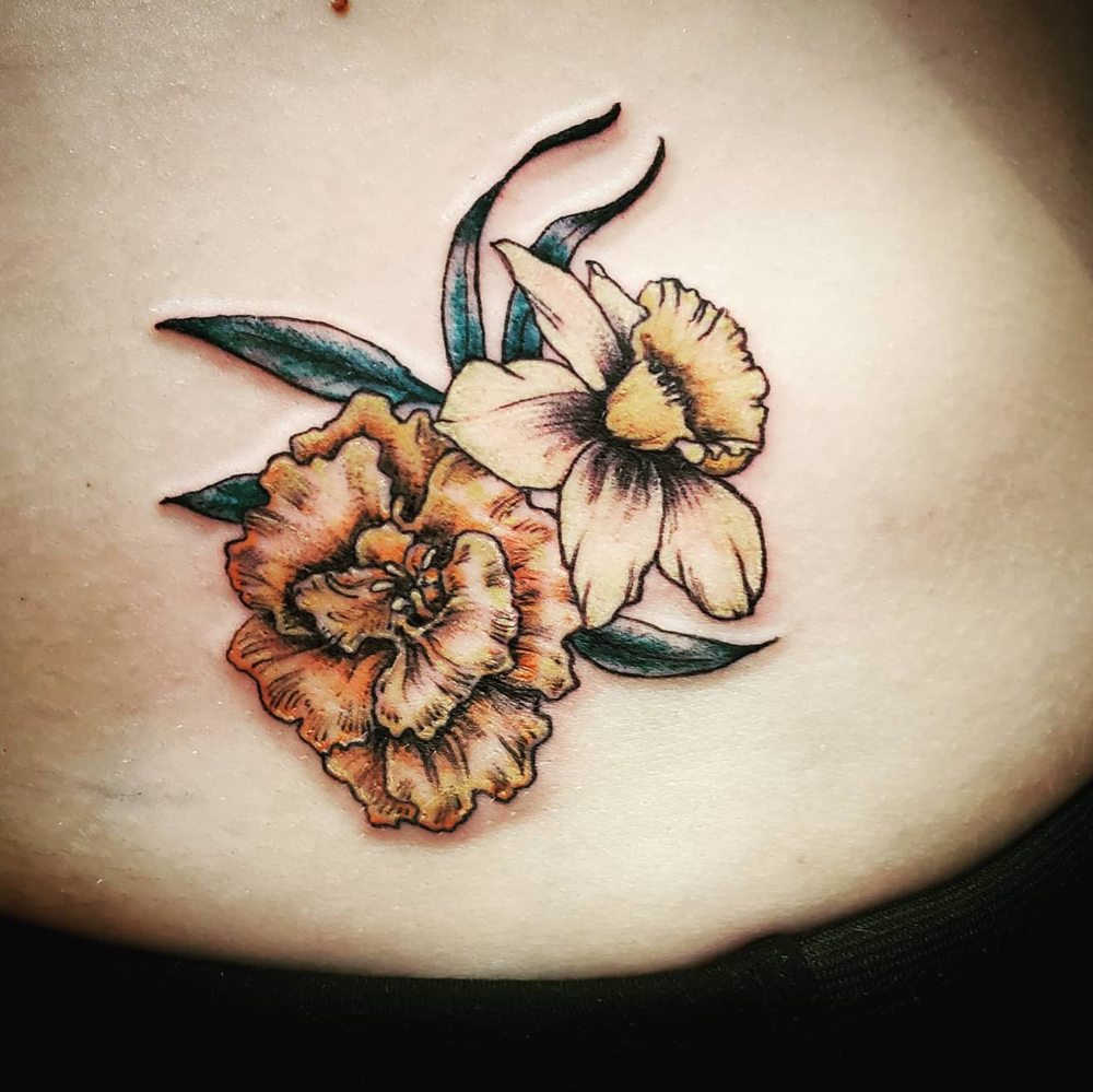 Jo's Moon tattoo
