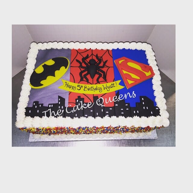 superhero sheet cake yelp superhero sheet cake