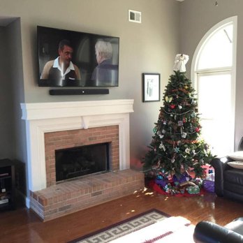 Ideal Tv Installation 204 Photos 18 Reviews Home Theatre Photo Of Ideal Tv Installation Atlanta Ga United States Mounted Above
