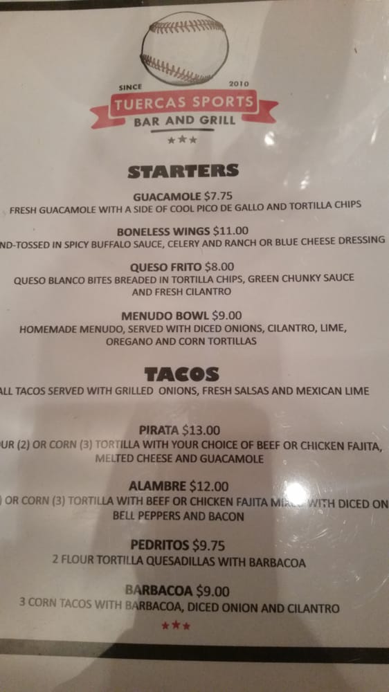 Tuercas Sports Bar & Grill