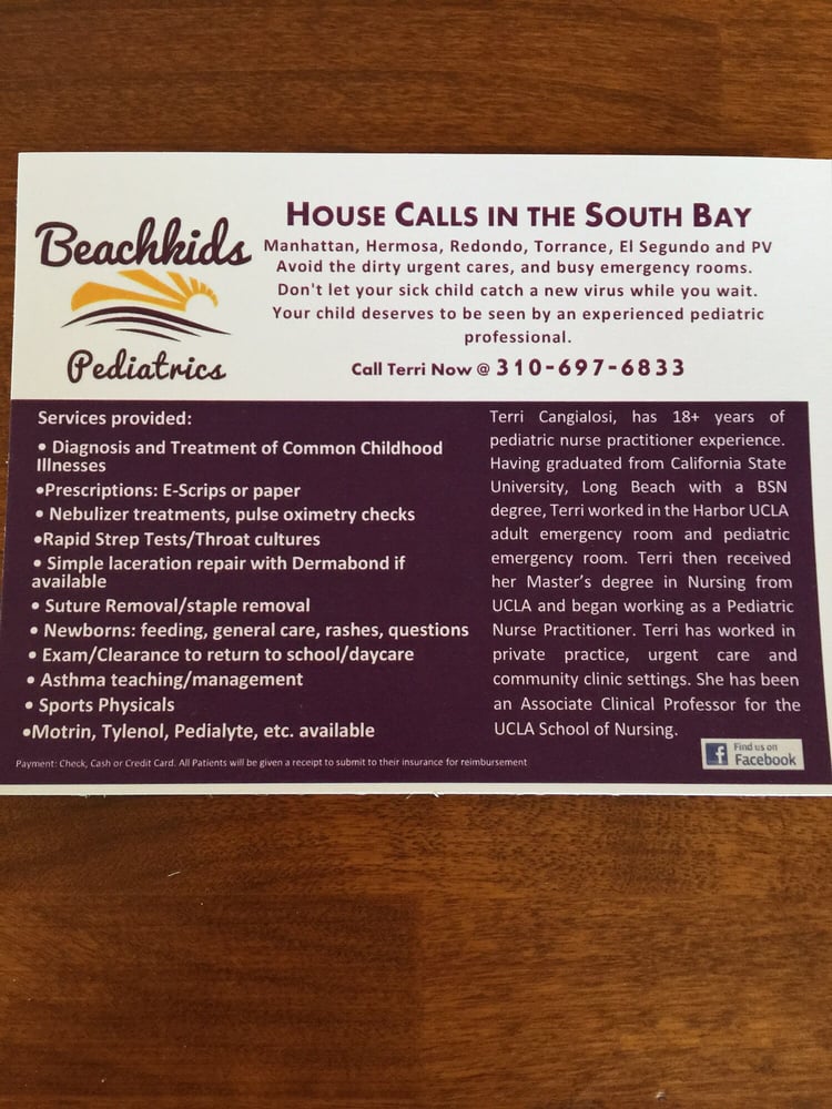 image of business Beachkids Pediatrics - House Calls