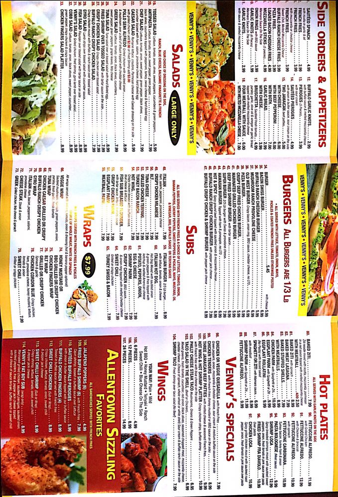 Venny's Pizza and Restaurant