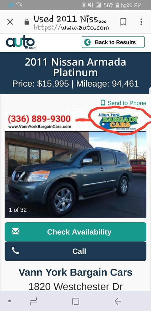 Vann York Bargain Cars