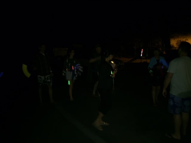 what the sup glow night tour really looks like no lights under